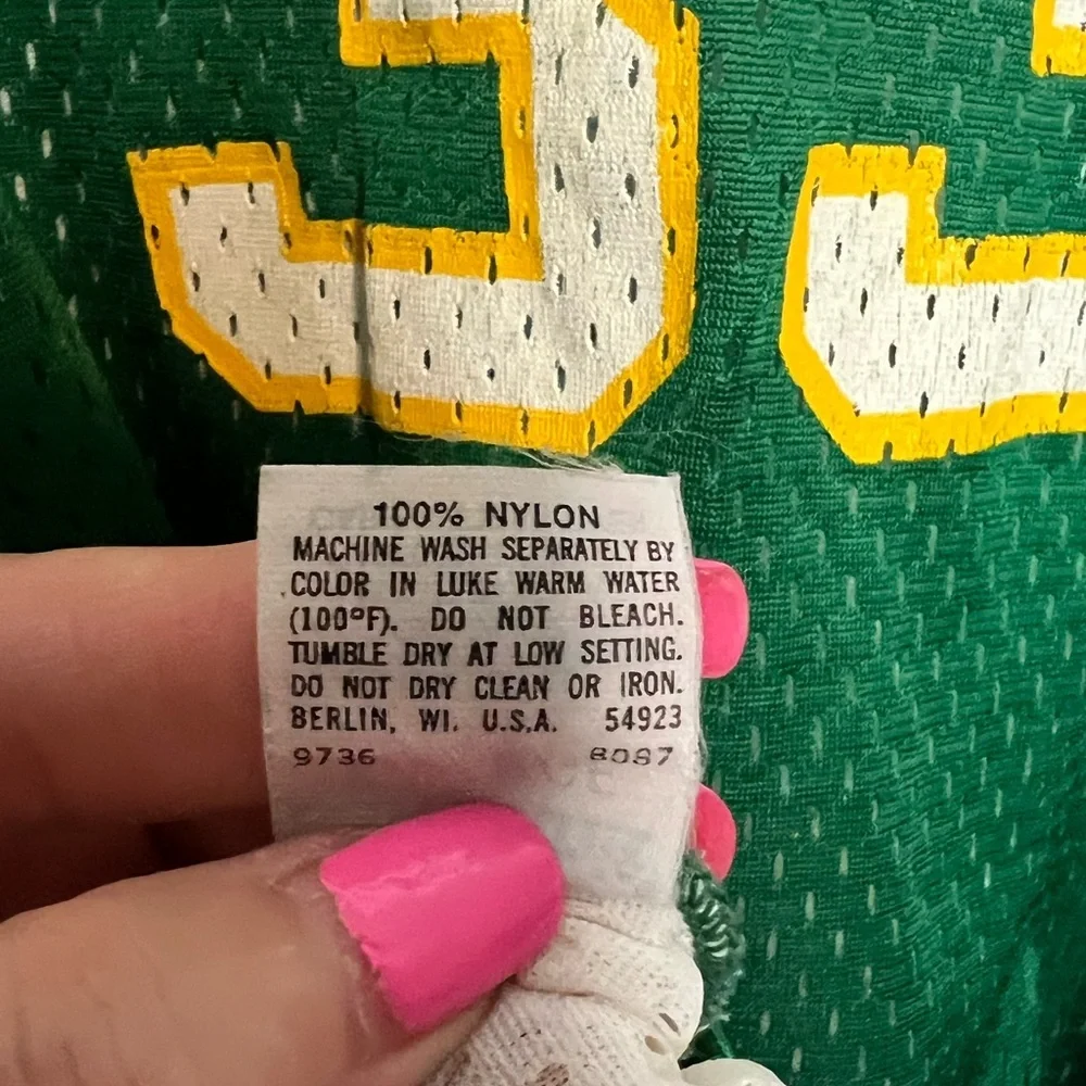 Vintage 80’s Sand Knit NBA Boston Celtics Basketball Jersey #33 Size XL - Picture 7 of 7